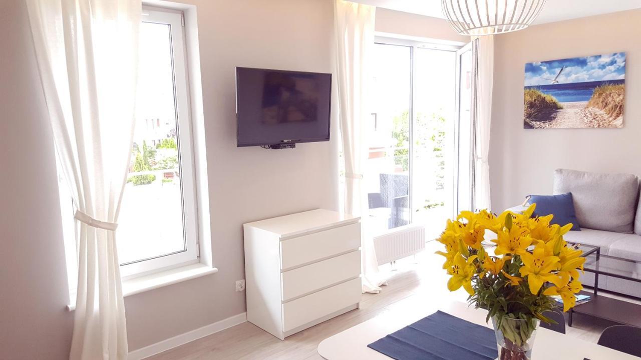 Komfortowy Apartament Lazur z garażem Kołobrzeg Zewnętrze zdjęcie